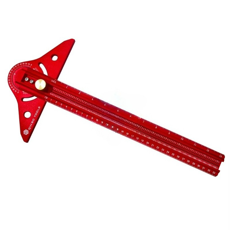 Woodworking Crafts - 13 Inch Heavy-Duty Aluminum Alloy Protractor