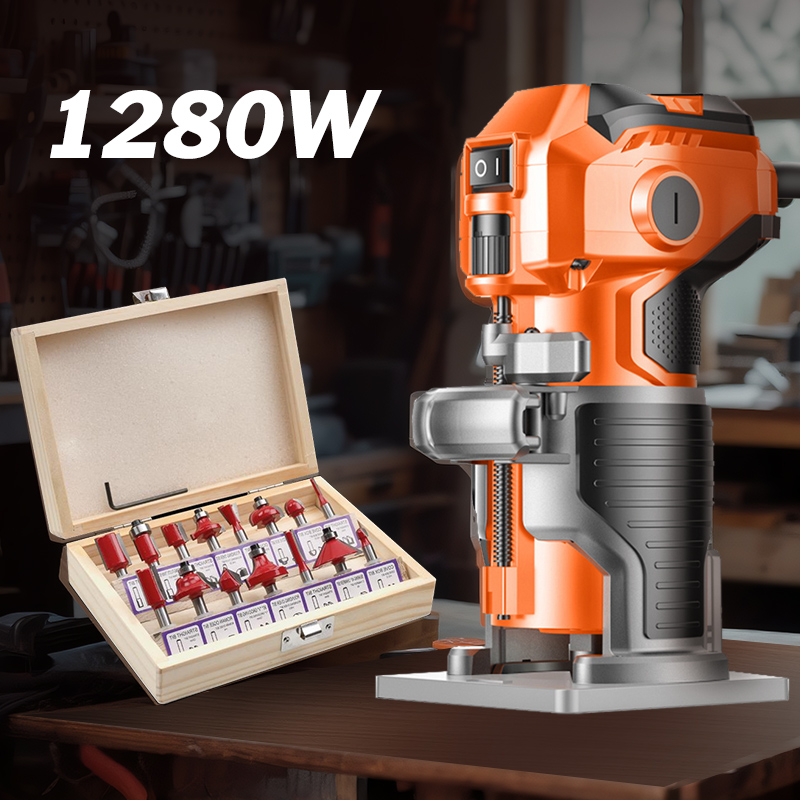 Woodworking Crafts - Electric Wood Trimmer 220V Precision Edge