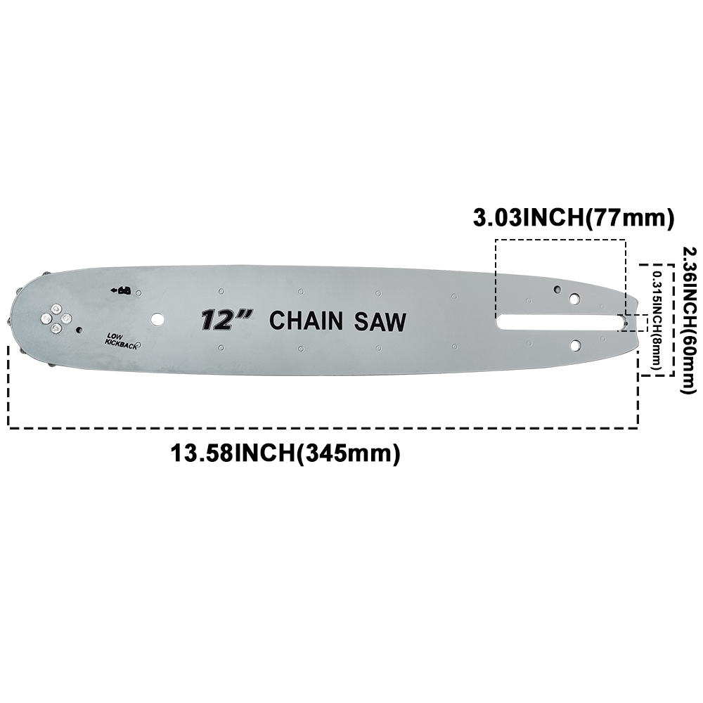 12 Inch Chainsaw Chains & Guid - Woodworking Videos recension och pris