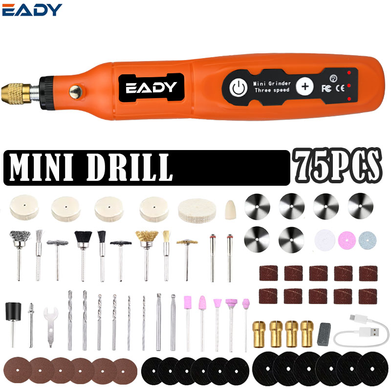 USB Cordless Mini Drill & Engr - Woodworking Crafts recension och pris