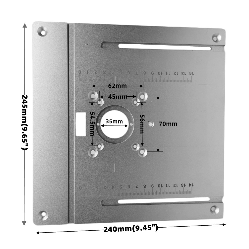 Aluminium Router Table Insert  - Woodworking Plan recension och pris