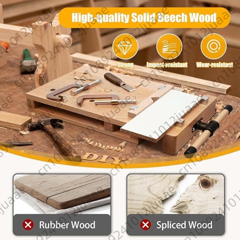 Hardwood Bench Desktop Woodwor - Woodworking Bench Vise recension och pris