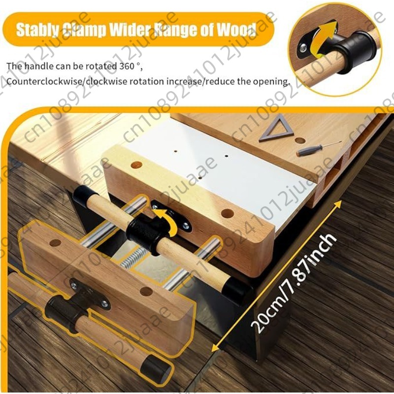 Hardwood Bench Desktop Woodwor - Woodworking Bench Vise recension och pris