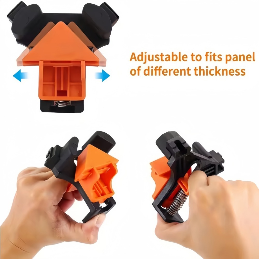 4pcs 90° Right Angle Clamp Fix - Woodworking Product recension och pris