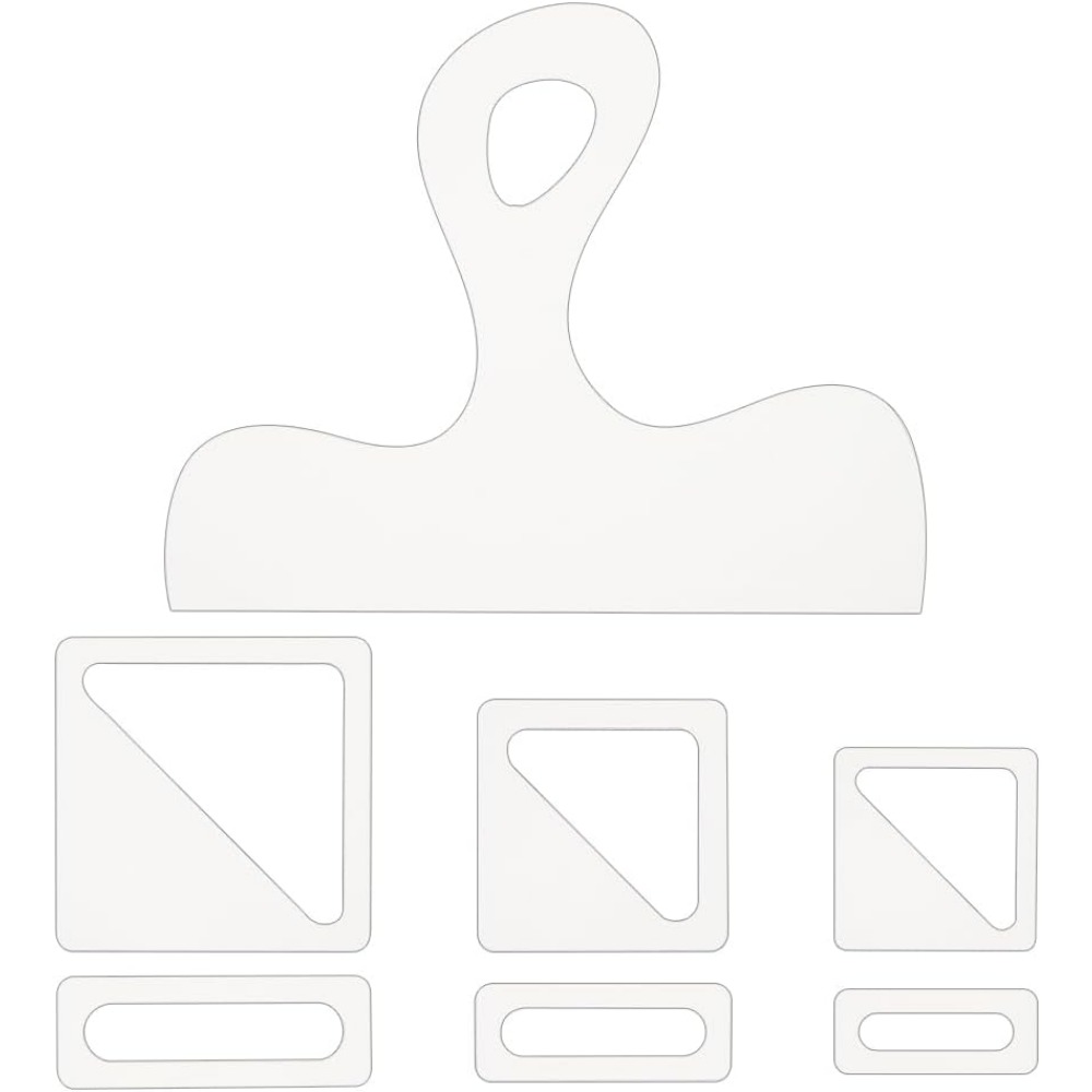 7Pcs Charcuterie Template Acry - Woodworking Product recension och pris
