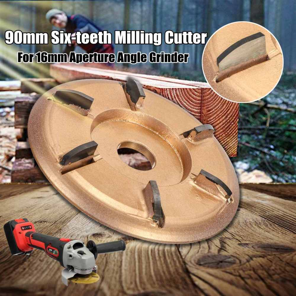 Six- Arc teeth Milling Cutter  - Woodworking Edge Corner Planer recension och pris