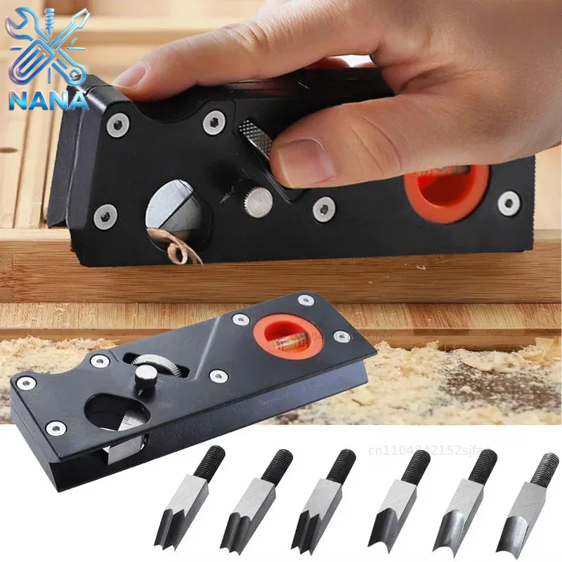 Chamfer Plane for Wood Woodwor - Woodworking Edge Corner Planer recension och pris
