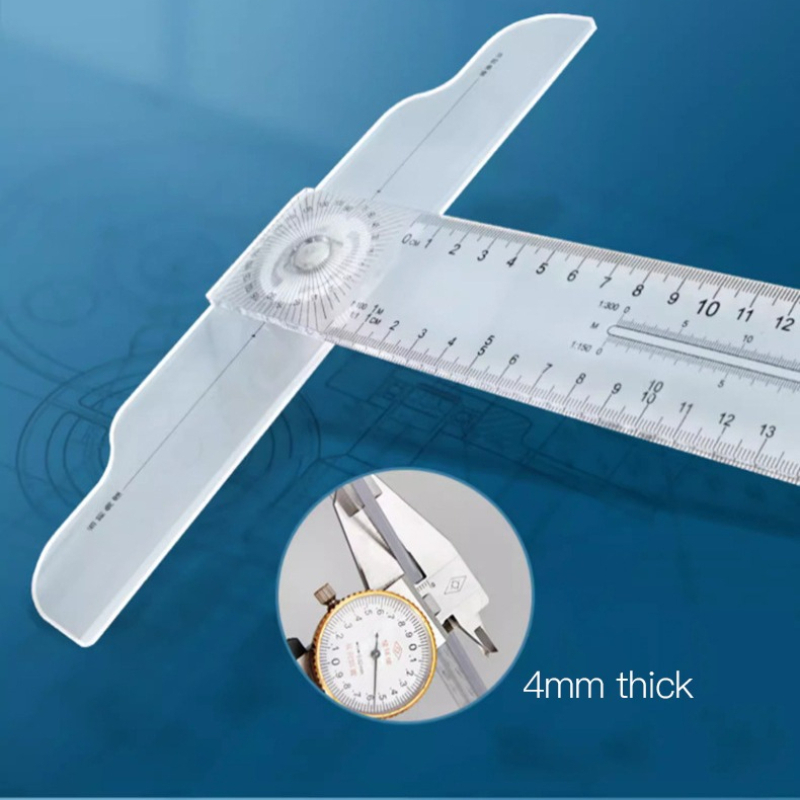 Dual-Sided T Square Ruler Clea - Woodworking Product recension och pris