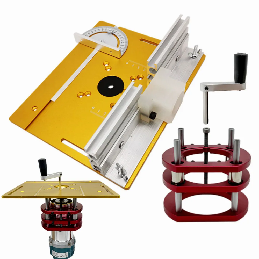 Aluminum Router Lift Kit with  - Woodworking Videos recension och pris