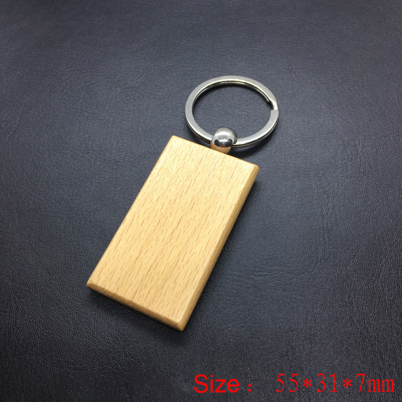 Custom Wooden Keychain Laser E - Woodworking Logo recension och pris