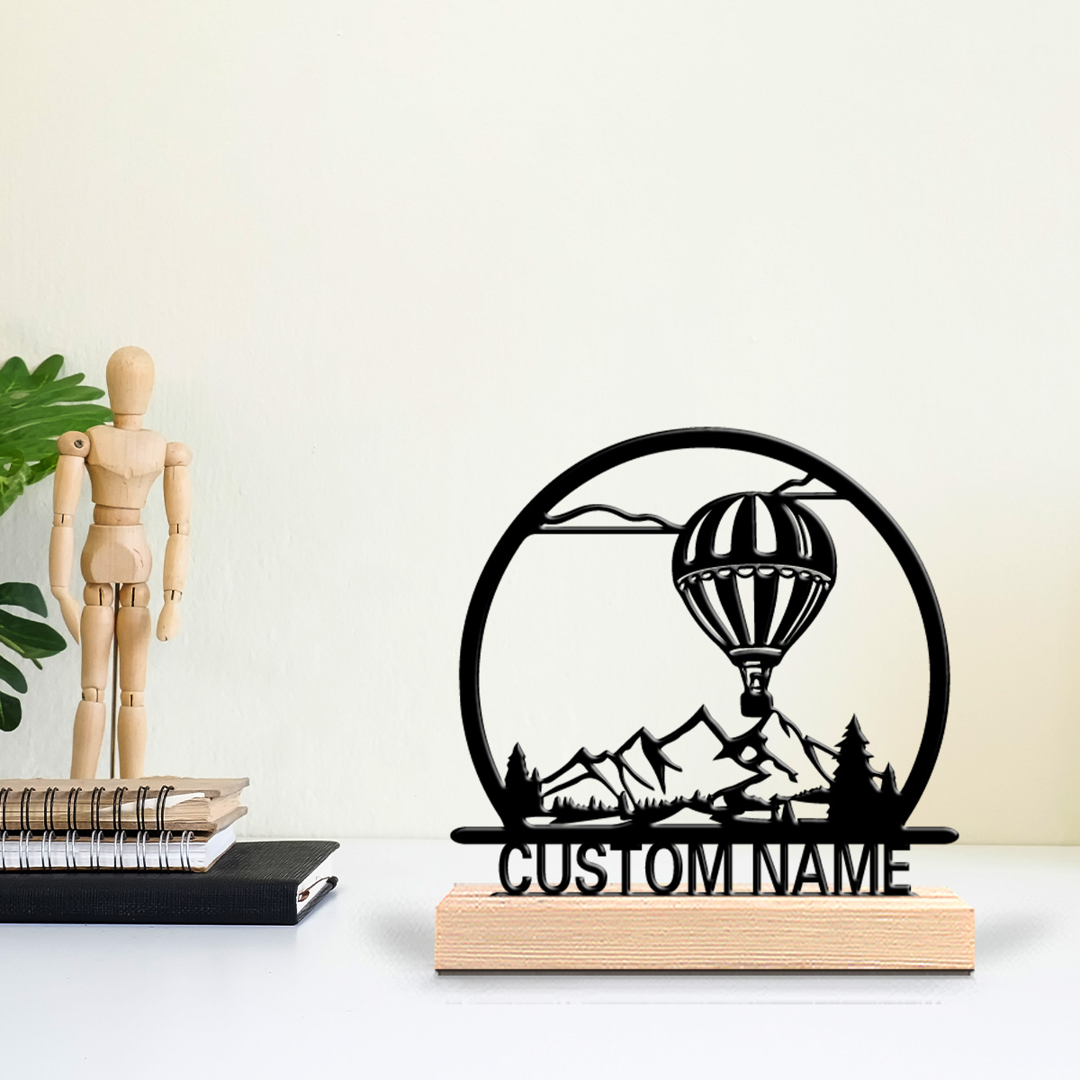 1pc Hot air balloon Customized - Woodworking Crafts recension och pris