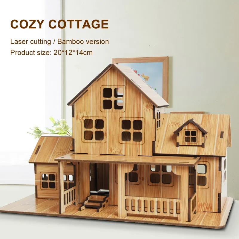 3D Wooden Puzzle Model GamesCo - Woodworking Hobby recension och pris