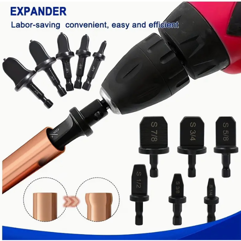 6pc Copper Tube Hole Expander  - Woodworking Videos recension och pris