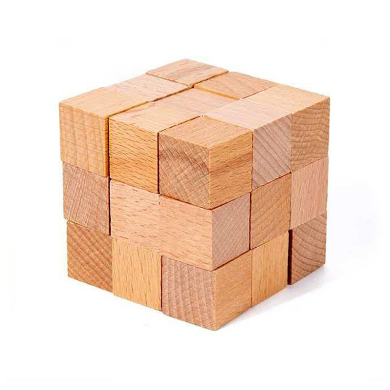 Square Snake Cube Wooden Brain - Woodworking Hobby recension och pris