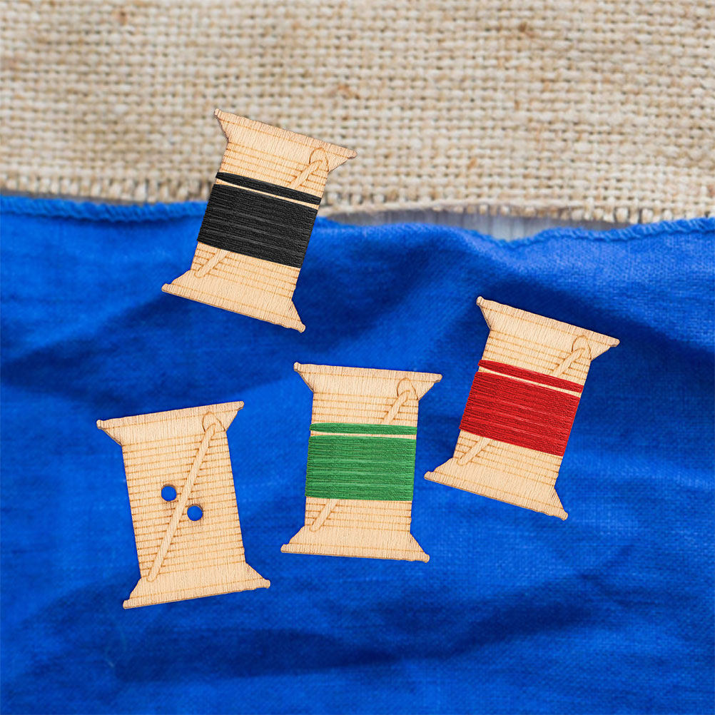 100Pcs Wooden Embroidery Floss - Woodworking Crafts recension och pris