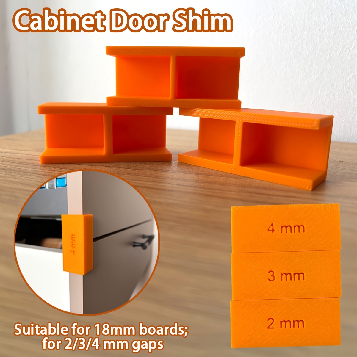Cabinet Door Shim Spacer,Adjus - Woodworking Zone recension och pris