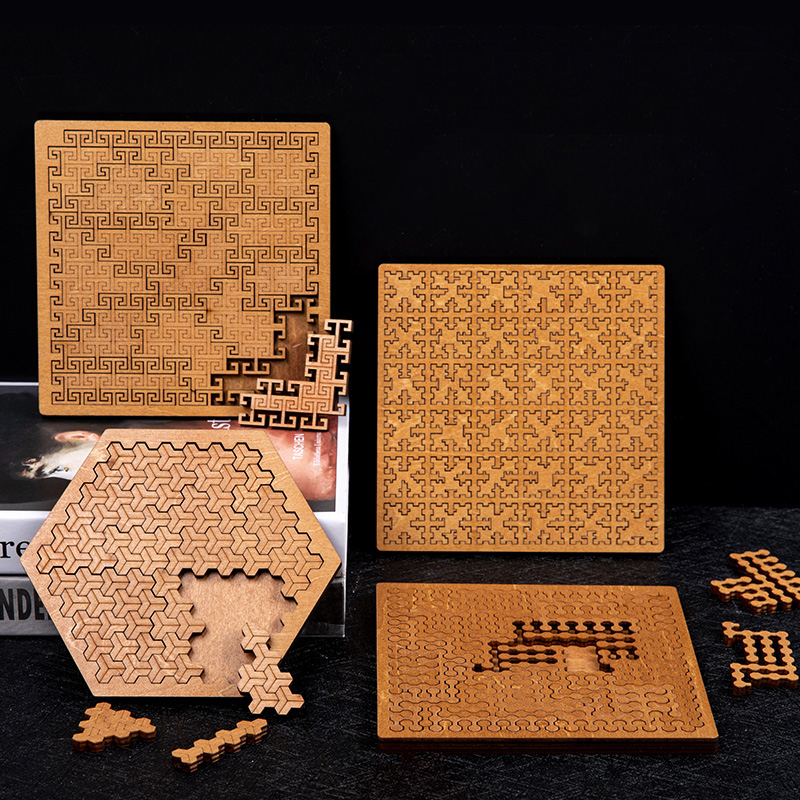 Impossible Wooden Puzzle IQ Pu - Woodworking Hobby recension och pris