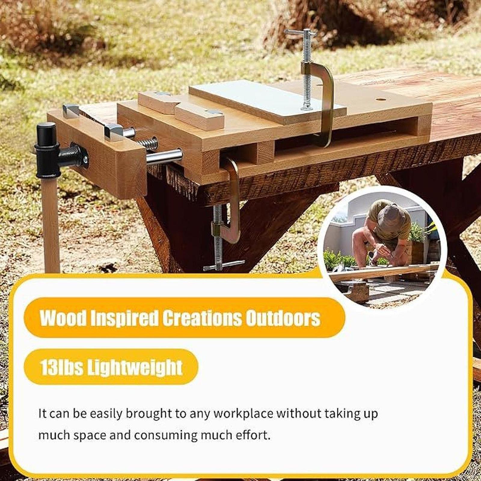 Woodworking Bench Tools Work B - Woodworking Bench Vise recension och pris