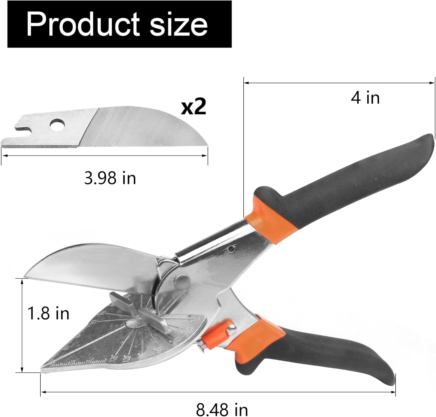 45-135 Degree Adjustable Miter - Woodworking Edge Corner Planer recension och pris