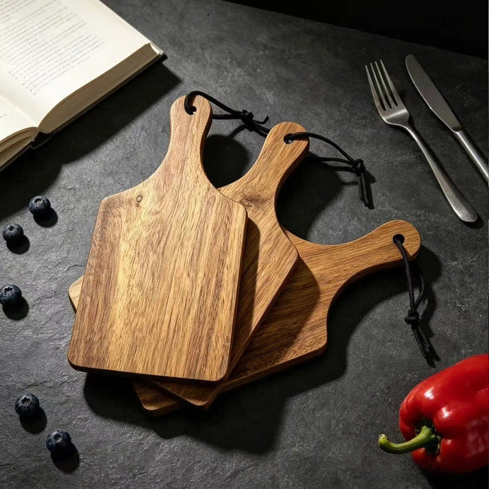 Acacia wood mini cutting board - Woodworking Plan recension och pris
