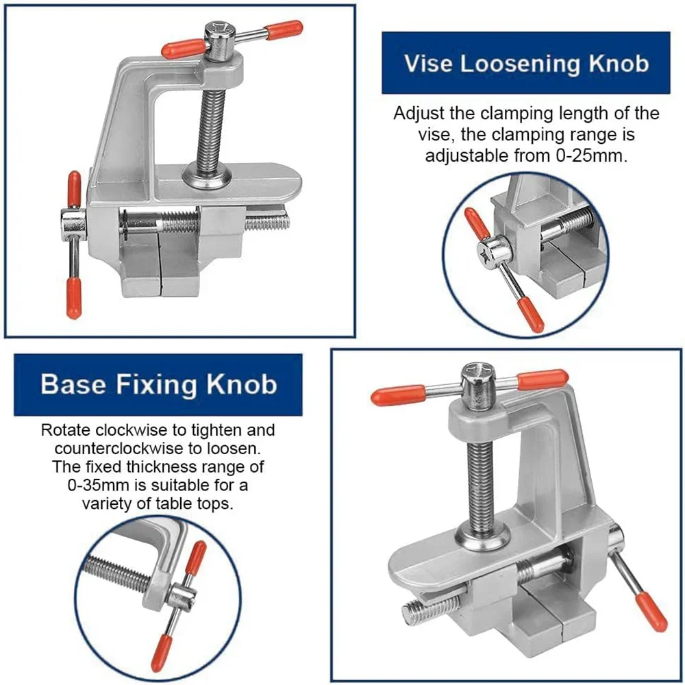 Mini Bench Vise Muliti-Funcati - Woodworking Bench Vise recension och pris