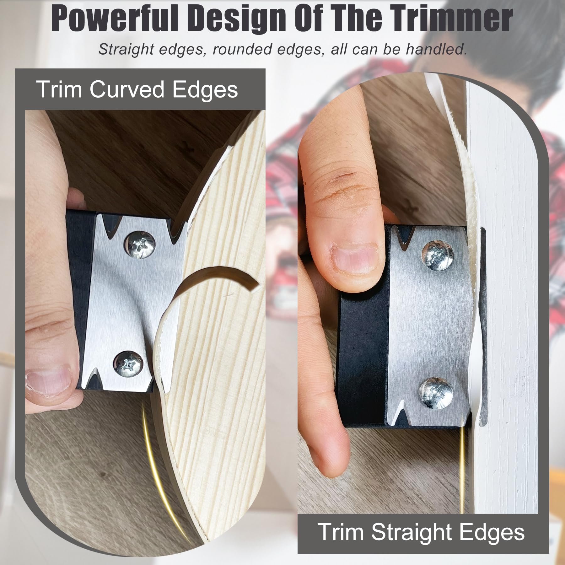 Trimmer Wood Chamfering Fillet - Woodworking Edge Corner Planer recension och pris