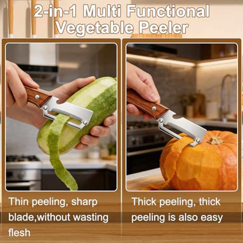 Stainless Steel Kitchen Peeler - Woodworking Hobby recension och pris