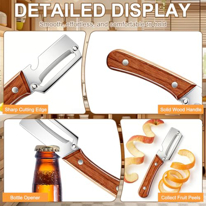 Stainless Steel Kitchen Peeler - Woodworking Hobby recension och pris