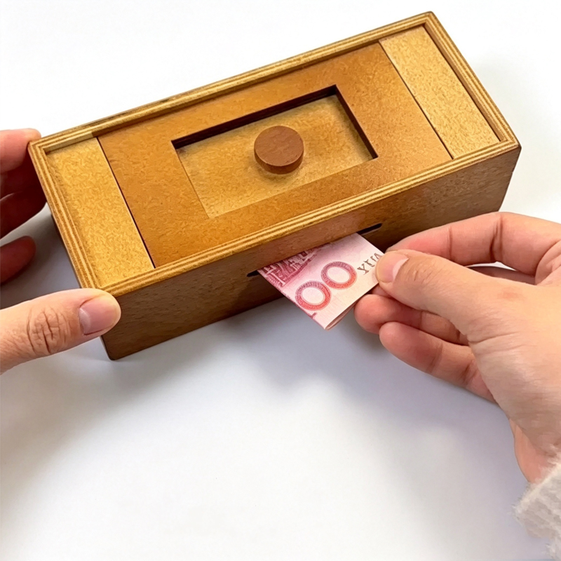Wooden Puzzle Box with Secret  - Woodworking Hobby recension och pris