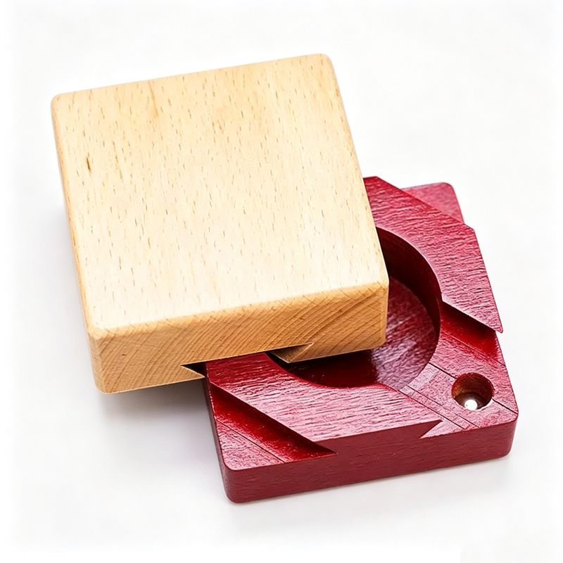 Wooden Puzzle Box with Secret  - Woodworking Hobby recension och pris